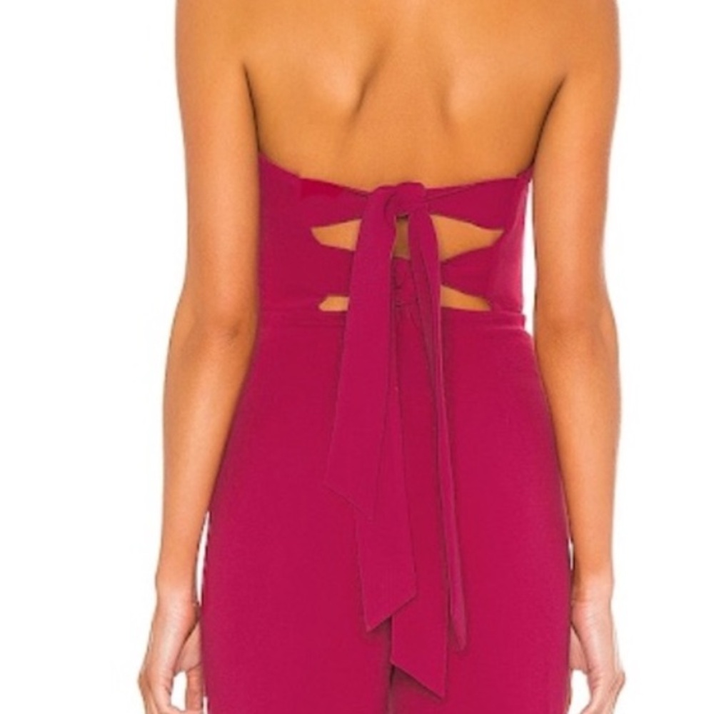Revolve Nbd Ivy Jumpsuit In Raspberry Pink. - image 3